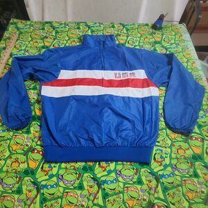 Mens Vtg MacGregor USA America 1/4 Zip Windbreaker Jacket The measurements Pic